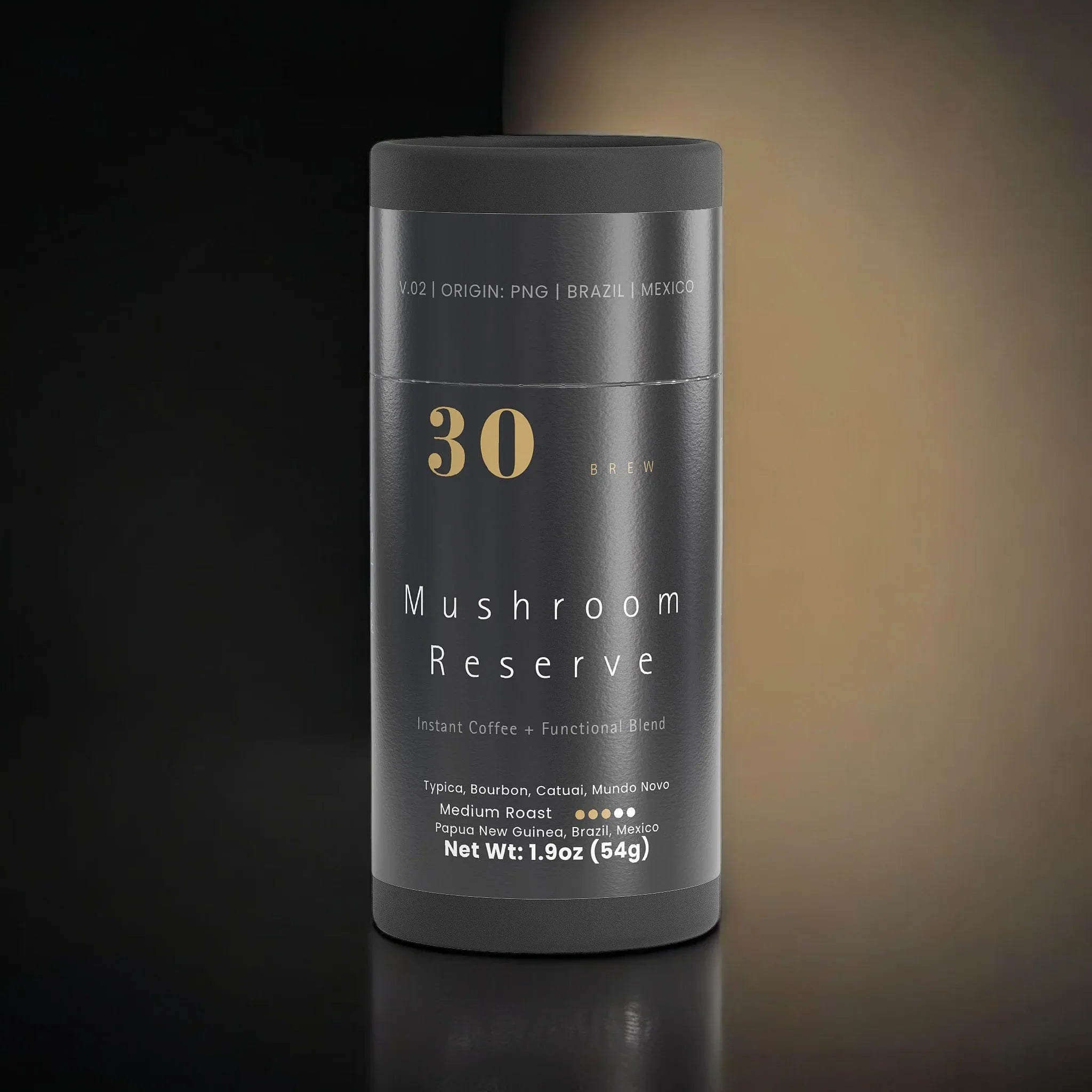 High-quality mushroom coffee blend showcasing rich flavors and health benefits in a sophisticated setting