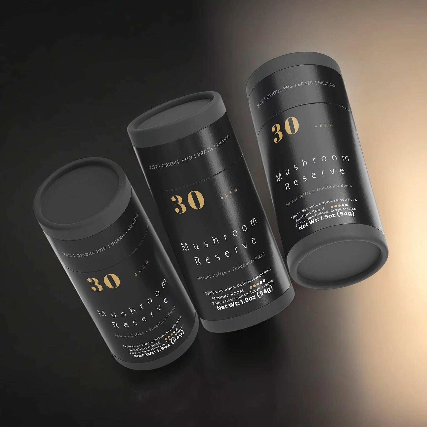 High-quality mushroom coffee blend showcasing rich flavors and health benefits in a sophisticated setting