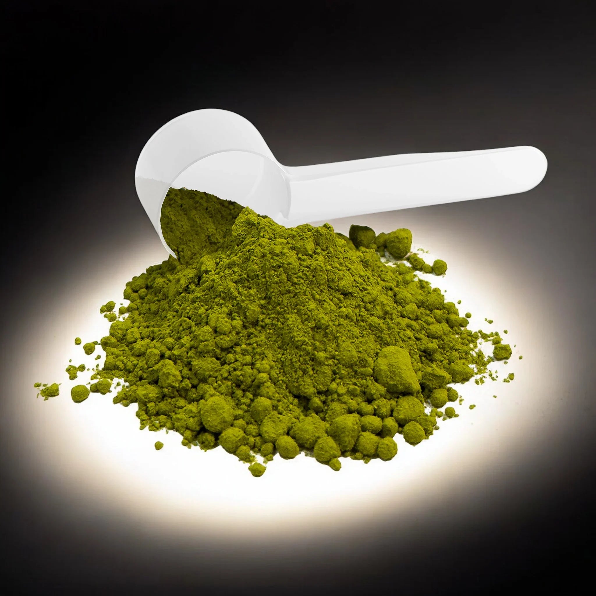 Ceremonial matcha tea leaves finely ground for traditional Japanese tea ceremonies, emphasizing quality and flavor.